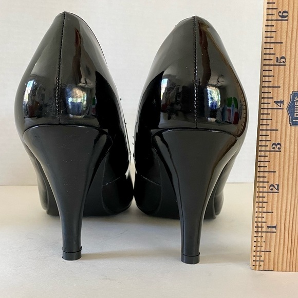 NWOT — Sam & Libby SLORRAZIO Black Retro Pumps Size 10 — Y2K - Picture 13 of 14